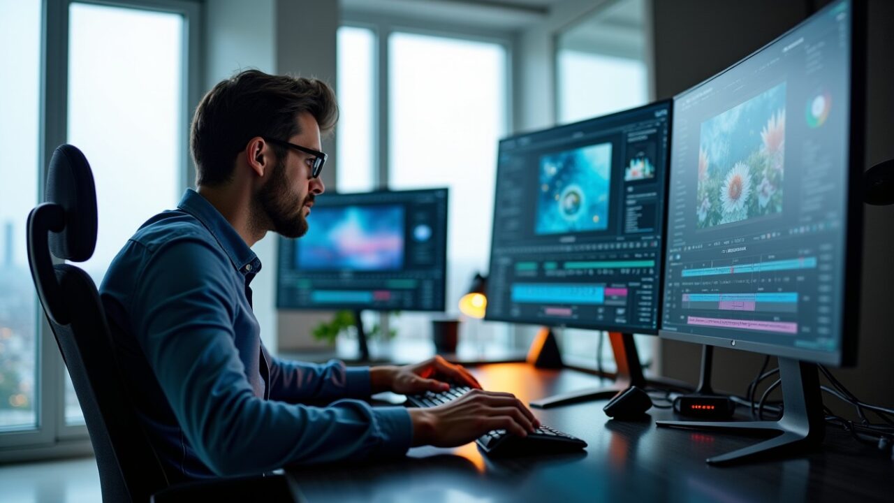 Outils d&rsquo;intelligence artificielle incontournables pour révolutionner votre montage vidéo