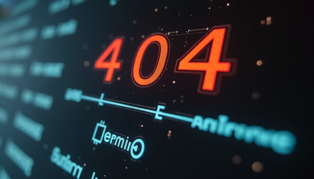 Erreur 404 : comprendre son origine et les solutions pour la réparer