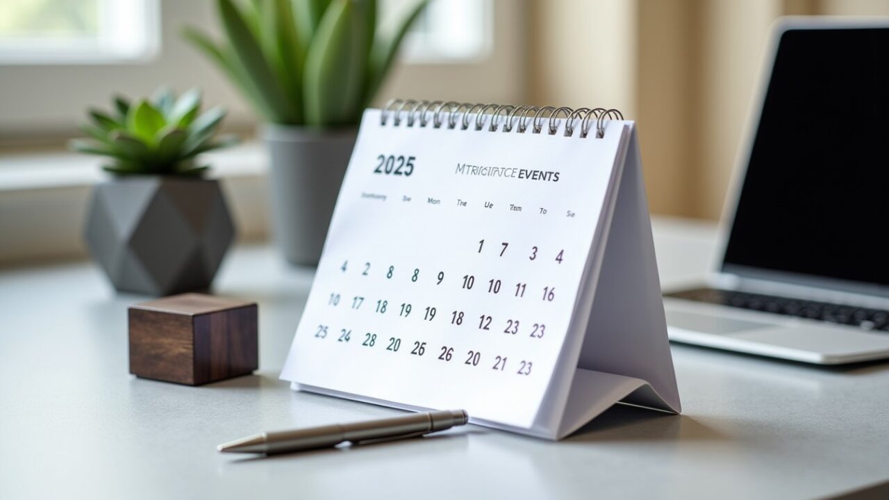 Calendrier Marketing 2025 : Les rendez-vous incontournables à ne pas manquer